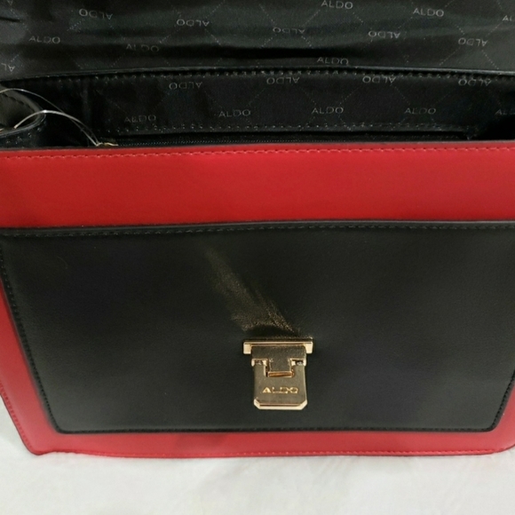 68- Aldo Crossbody Anniebrook Satchel Bag with Scarf NWT - Picture 6 of 8